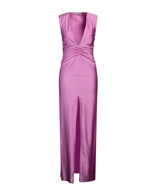 Vestido largo House of Amen de color Purple