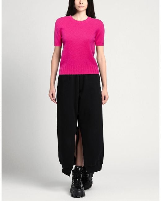 Pullover lunaria cashmere de color Pink