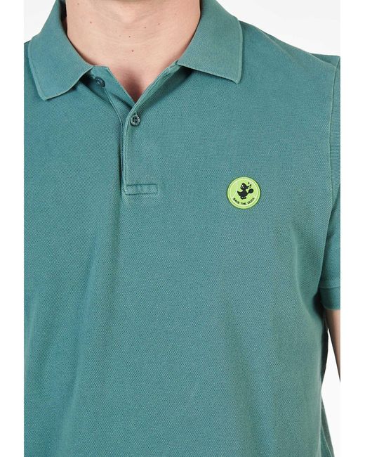 Polo Save The Duck de hombre de color Blue