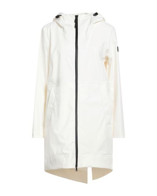 Peuterey White Overcoat & Trench Coat