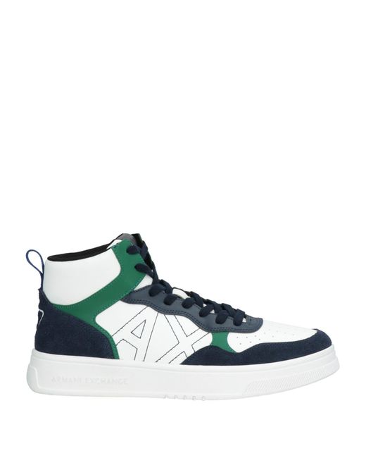 ARMANI EXCHANGE Green Trainers for men