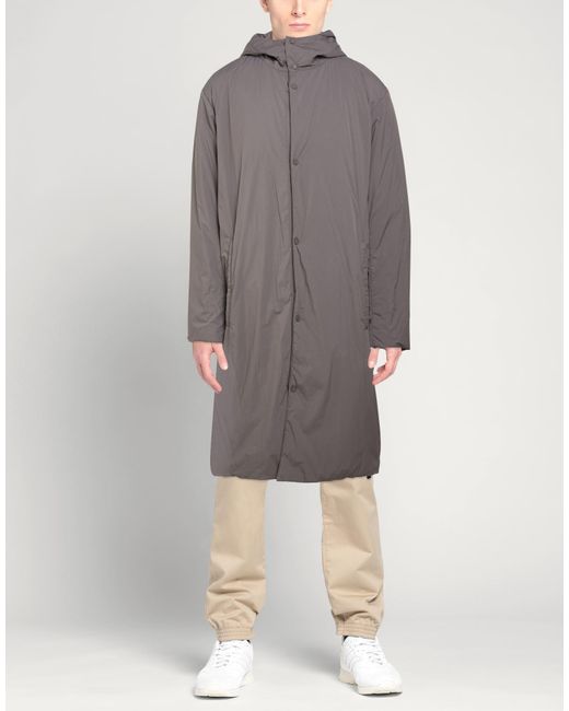 ARMANI EXCHANGE Gray Overcoats & Trench Coats for men