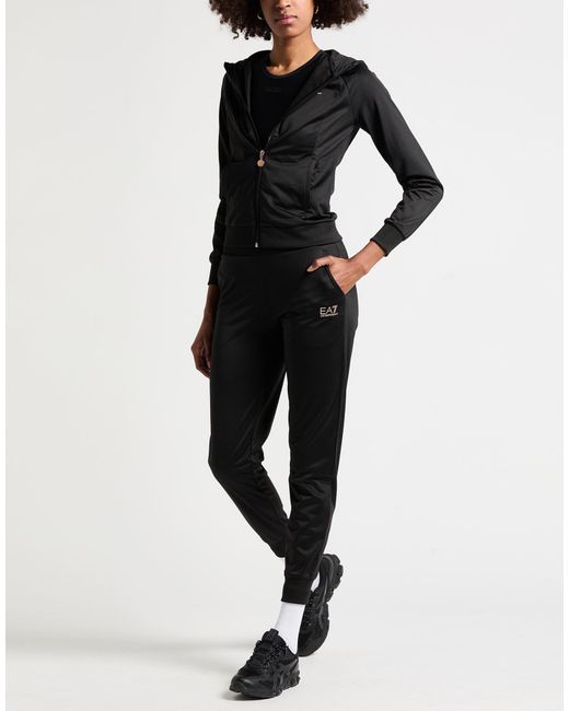 EA7 Black Tracksuits