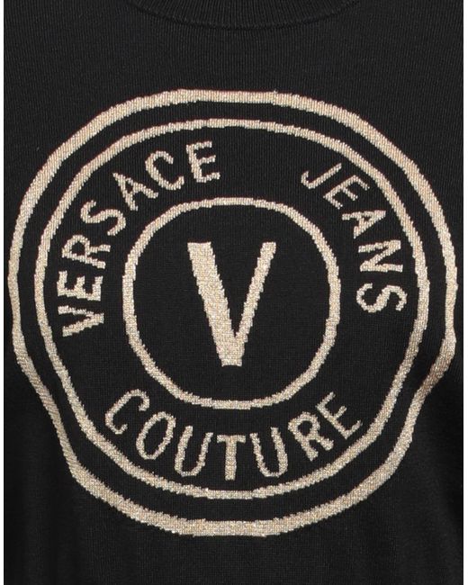 Col roulé Versace en coloris Black