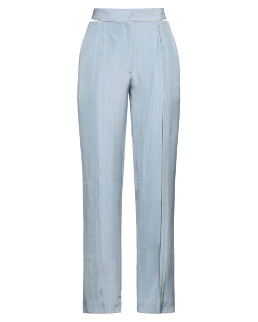 Victoria Beckham Blue Pants