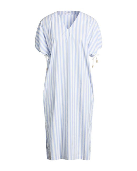 Peserico Blue Midi Dresses