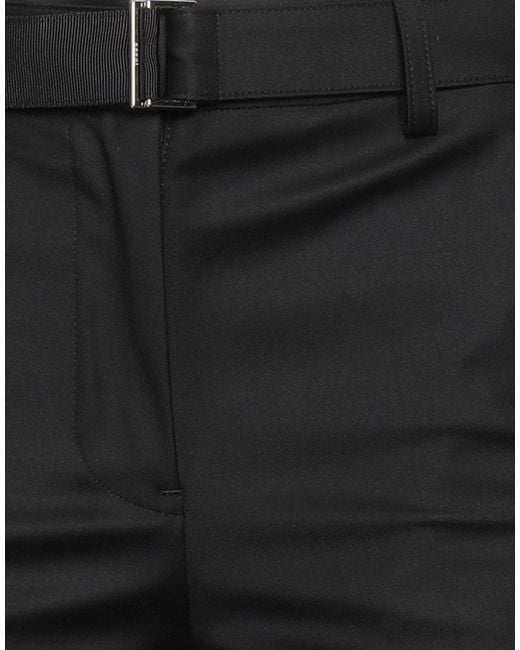 Sacai Black Pants Wool, Polyester