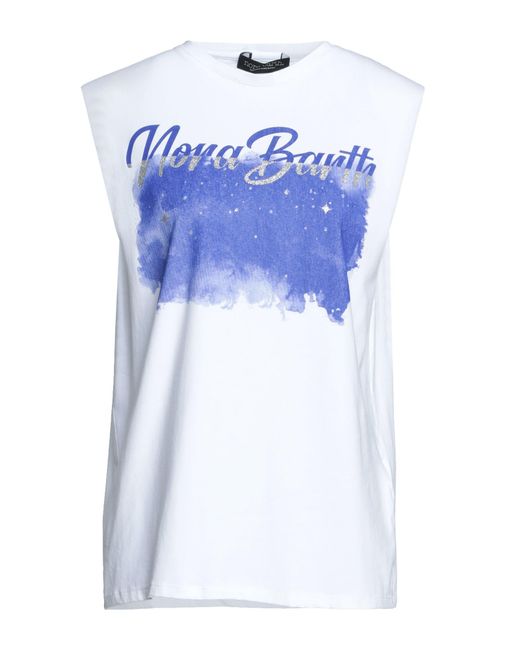 Nora Barth Blue T-Shirt Polyester