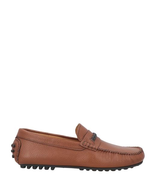 ANDREA NOBILE Brown Loafers for men