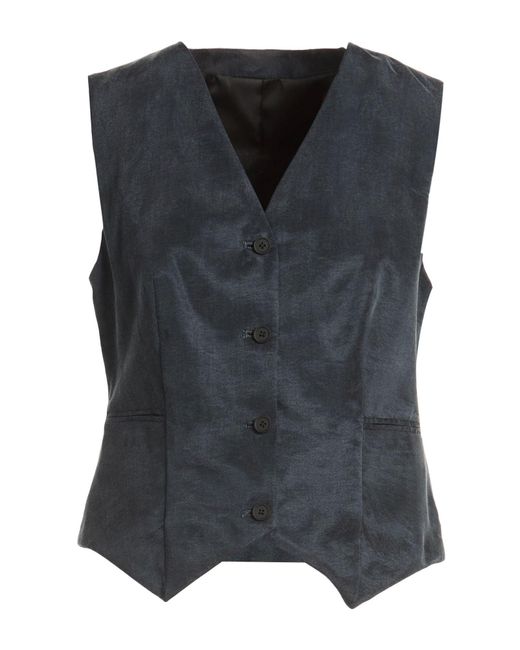 AllSaints Black Tailored Vests