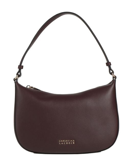 Borsa A Mano di Christian Lacroix in Brown