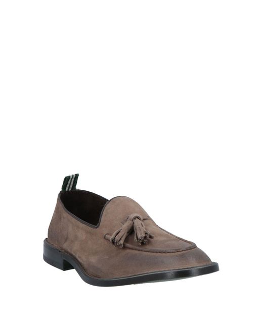 Green George Gray Loafer for men