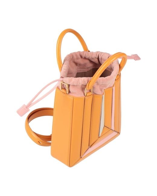 Mlouye Orange Handbag