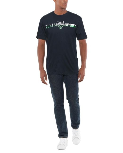 Philipp Plein Blue T-shirt for men