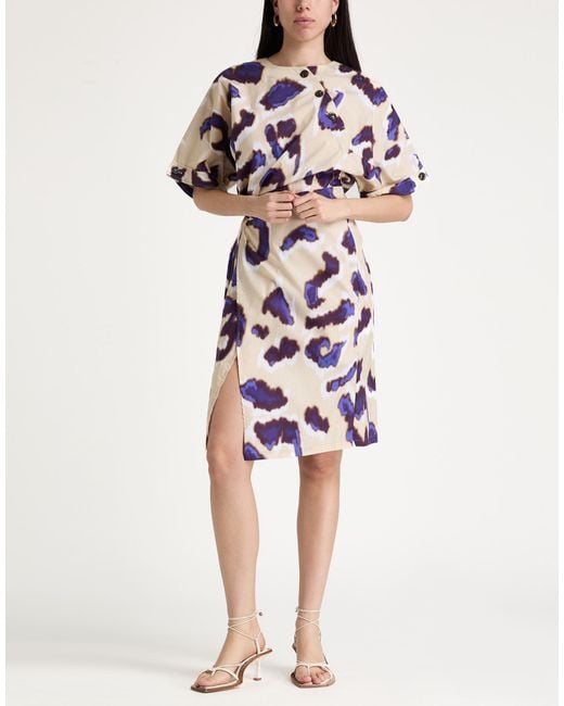 Soeur White Midi Dress