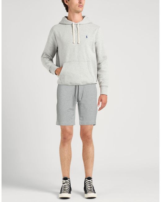 Aeronautica Militare Gray Shorts & Bermuda Shorts for men