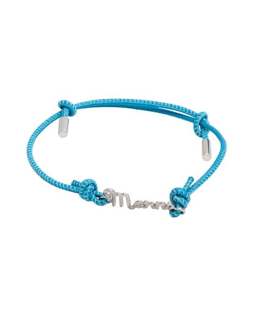 Marni Blue Azure Bracelet Leather for men
