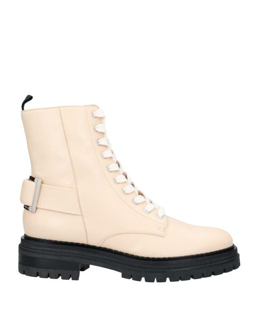 Sergio Rossi Natural Ankle Boots