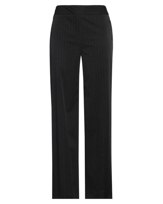 ALESSIA SANTI Black Pants Polyamide, Elastane