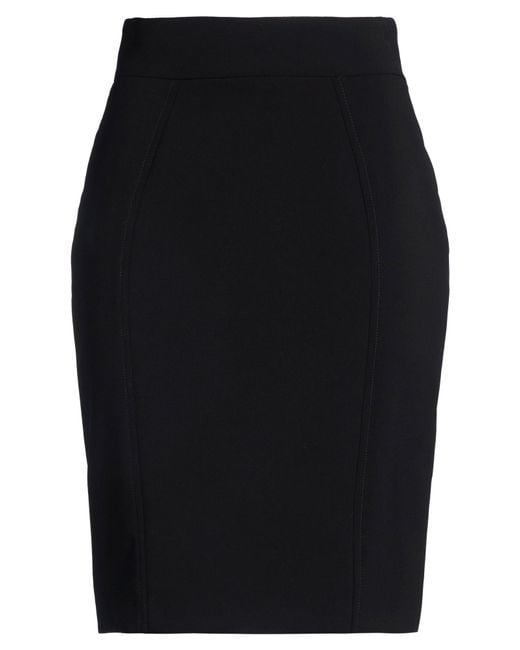 Moschino Black Midi Skirts