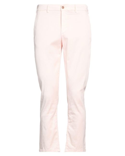 Teleria Zed Pink Pants Lyocell, Cotton, Lycra, Elastane for men