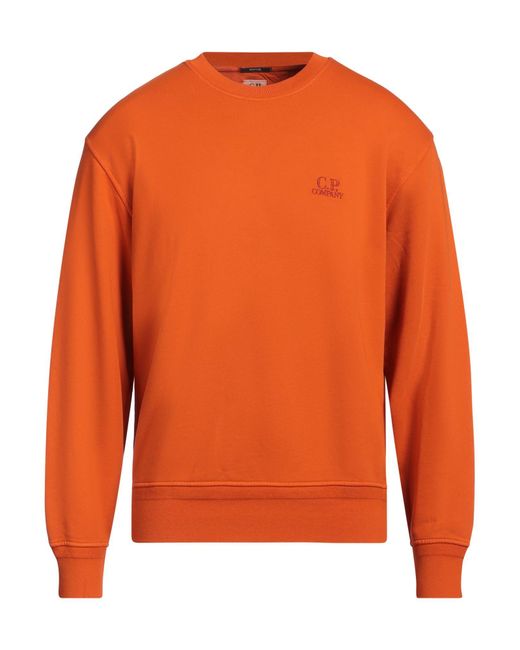 C P Company Orange Sweatshirt for men