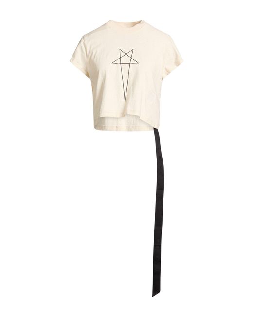 Rick Owens White T-Shirt