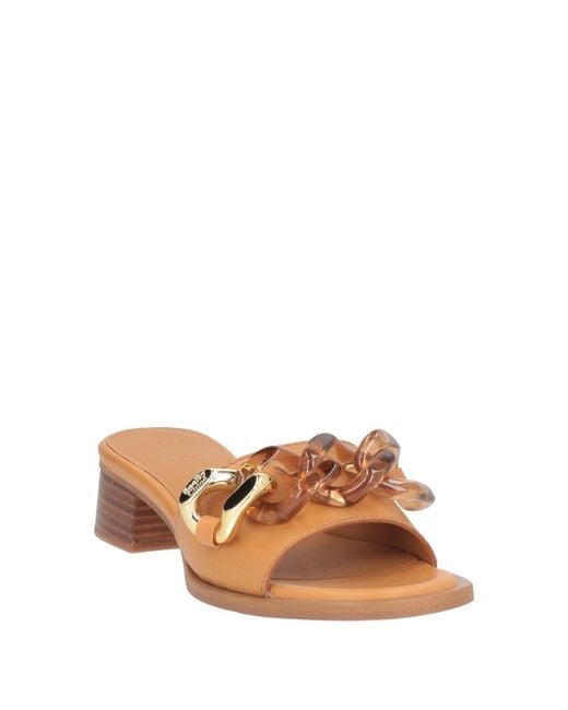 See By Chloé Brown Sandals