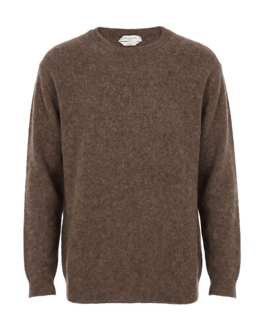 Jacob Cohen Brown Dark Sweater Alpaca Wool, Polyamide, Virgin Wool for men