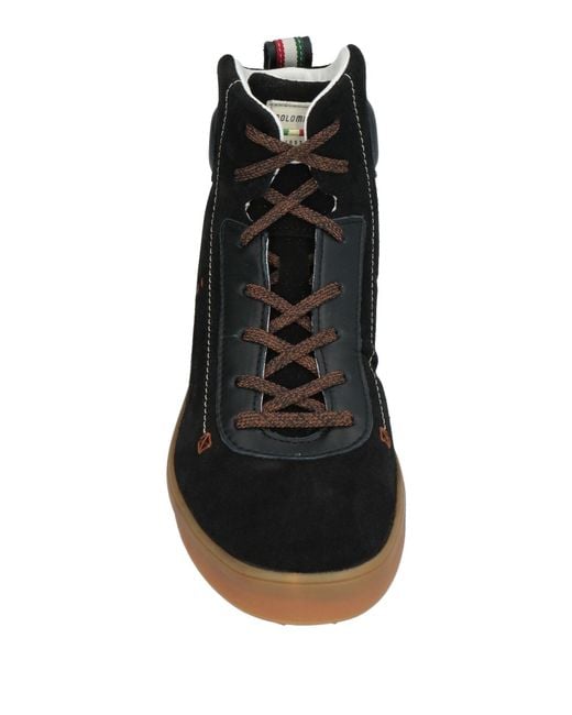 Dolomite Black Ankle Boots