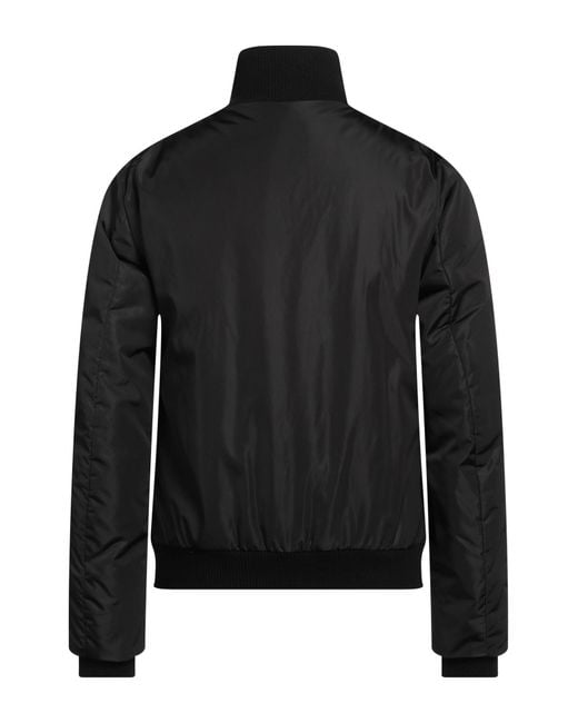 Palm Angels Black Jacket for men