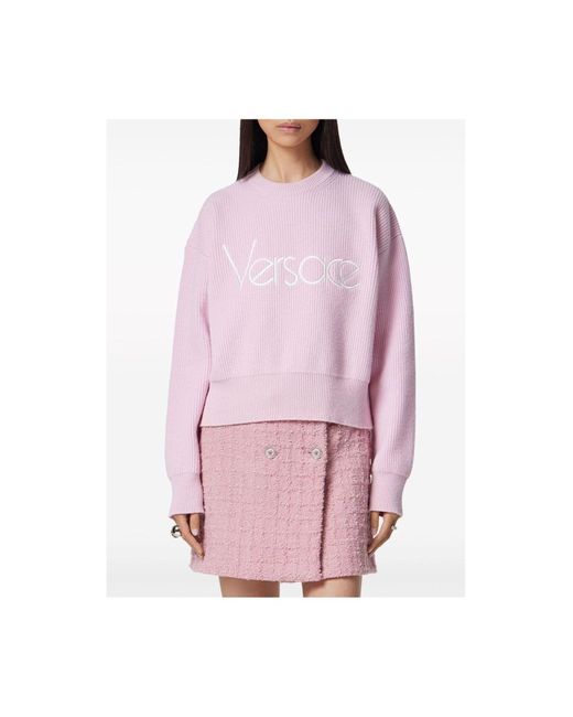 Pullover Versace en coloris Pink