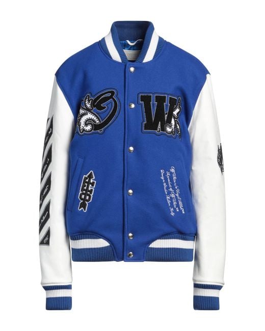 Off-White c/o Virgil Abloh Blue Jacket