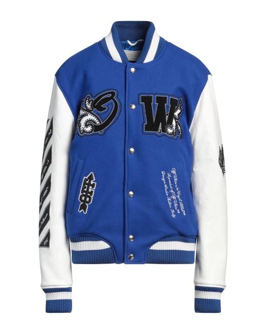 Off-White c/o Virgil Abloh Blue Jacket
