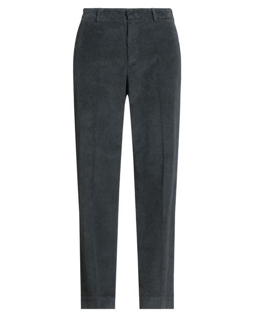 Cellar Door Gray Pants Cotton, Elastane for men