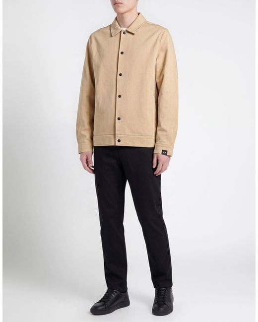 Sun 68 Natural Sand Jacket Cotton for men