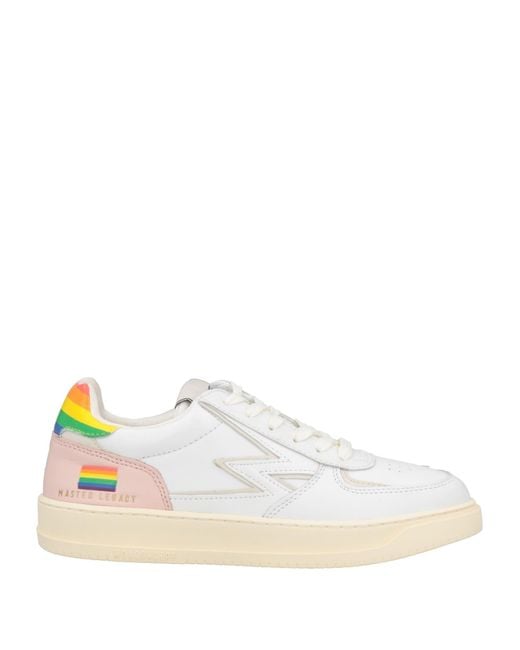 Moaconcept White Sneakers Soft Leather