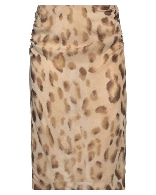 Jupe midi Céline en coloris Natural