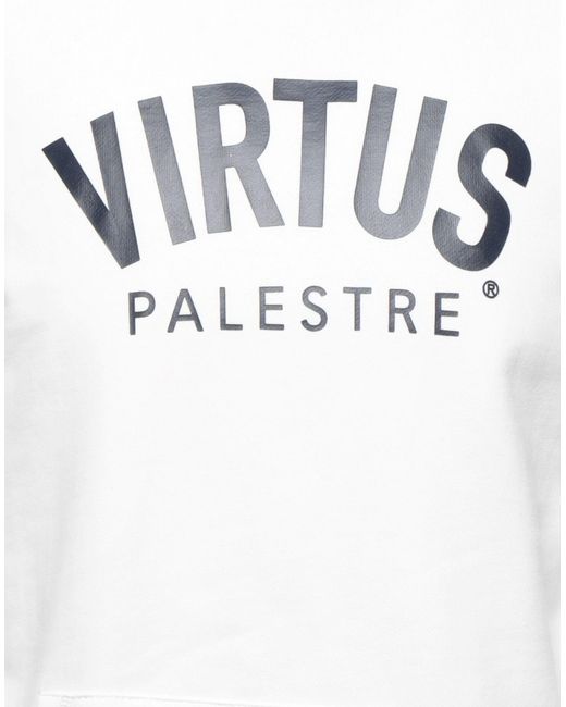 Felpa da Uomo di Virtus Palestre in Bianco | Lyst