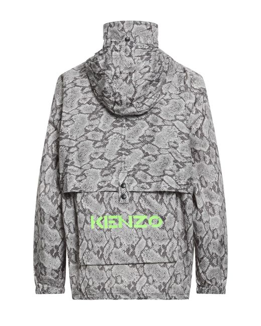 KENZO Gray Jacket for men