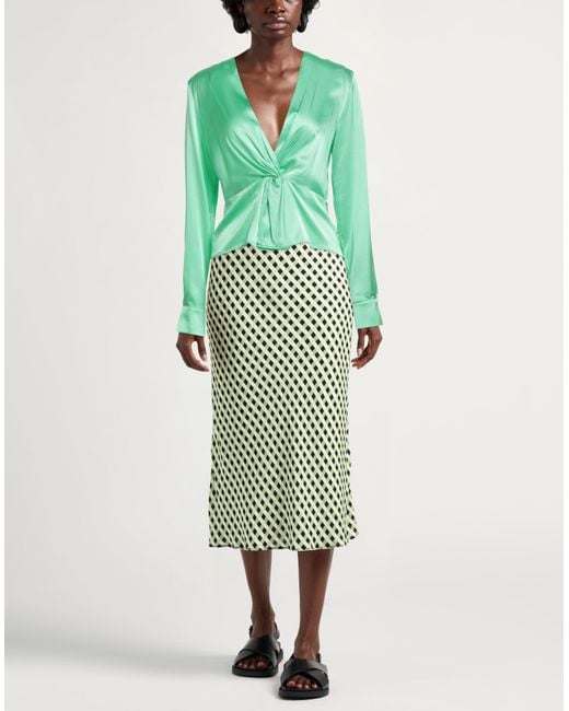 Top Pinko de color Green