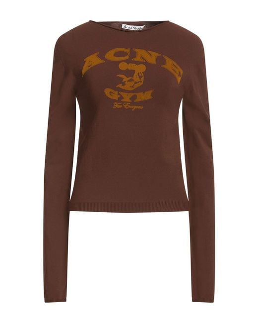 Acne Brown T-Shirts