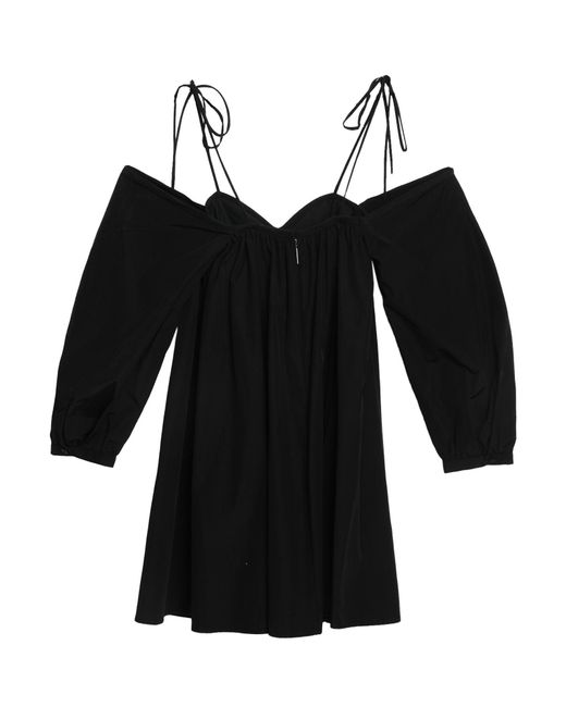 MSGM Black Mini Dress