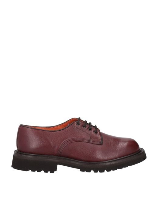 Tricker's Purple Schnürschuh
