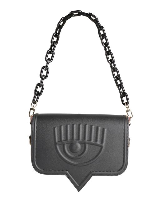 Chiara Ferragni Gray Schultertasche