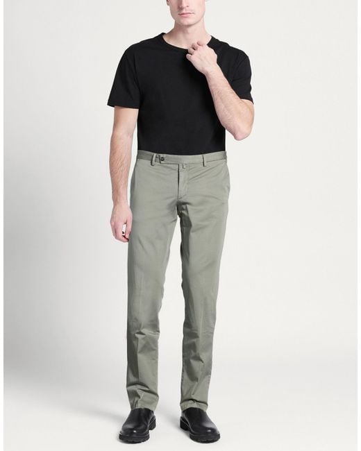 Luigi Borrelli Napoli Gray Trouser for men