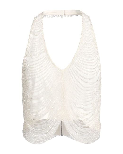 GIUSEPPE DI MORABITO White Top Polyamide