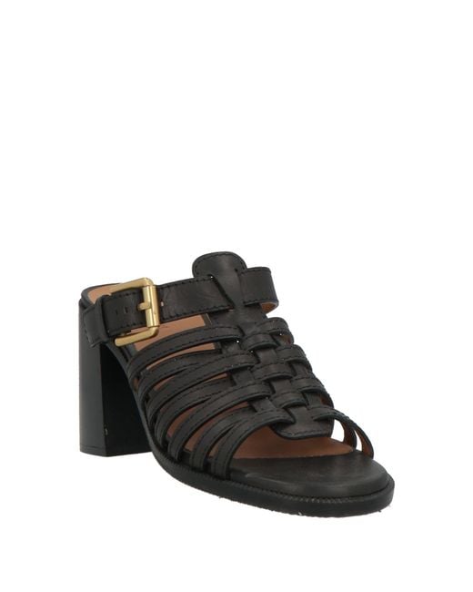 See By Chloé Black Sandals Leather