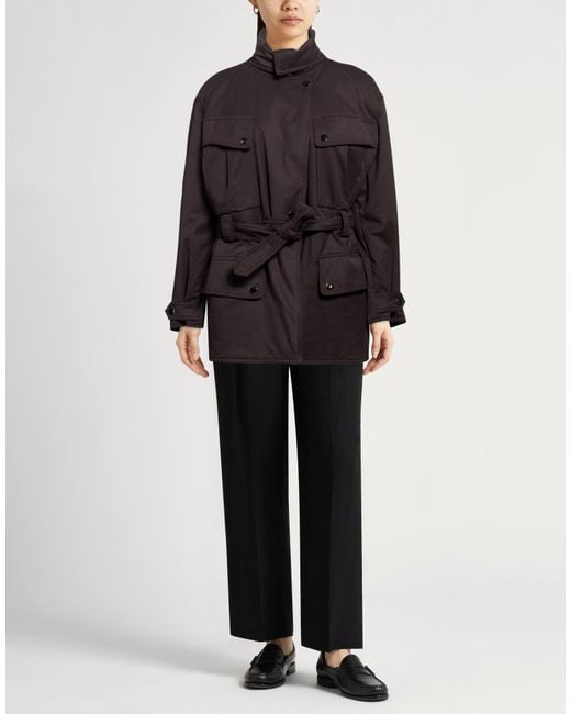 ANDAMANE Black Dark Jacket Polyester, Polyamide