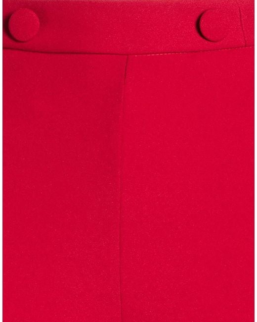 Haveone Red Pants Polyester, Elastane